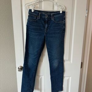 American Eagle Outfitters Blue Skinny Jeans